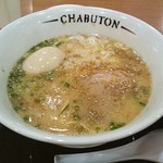 チャブトン - とんこつラーメン 味玉