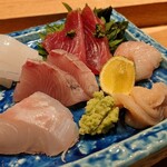 鮨なかもと - 造り盛合せ