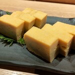 鮨なかもと - 玉子あて