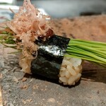 鮨なかもと - 芽ネギ