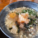 一合 - (温かい)特製そば　1,000円