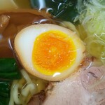 ケラン - 醤白らーめんの煮卵半個(R5.4.25撮影)