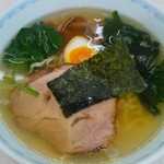 ケラン - 醤白らーめん￥750税込み(R5.4.25撮影)