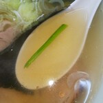 ケラン - 醤白らーめんのスープ(R5.4.25撮影)