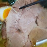 ケラン - 醤白らーめんの自家製チャーシュー(R5.4.25撮影)