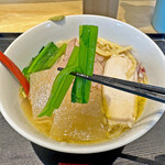 超純水採麺 天国屋 - 小松菜