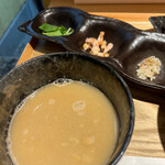 麺屋 周郷 - スープ割り