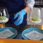 ラトリエ ドゥ ノノ - 03.グラス抹茶