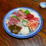松村鮮魚店 - 刺身の盛り合わせ