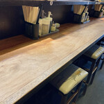 麺座ぎん - カウンター席