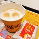 マクドナルド  - カフェラテ♥