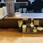 麺座ぎん - カウンター風景