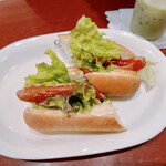 イタリアントマト カフェジュニア - 料理写真:ホットドッグ