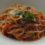 ア ミオ アージョ - 具材は、南瓜、パプリカ、茄子、トマトなど・・・