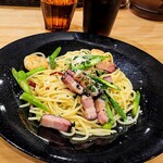 下川六〇酵素卵と北海道小麦の生パスタ 麦と卵 - 