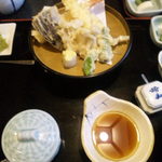 大えび天ぷら膳・１，６００円