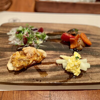 イル カルディナーレ 銀座本店 - 前菜4種盛り合わせ