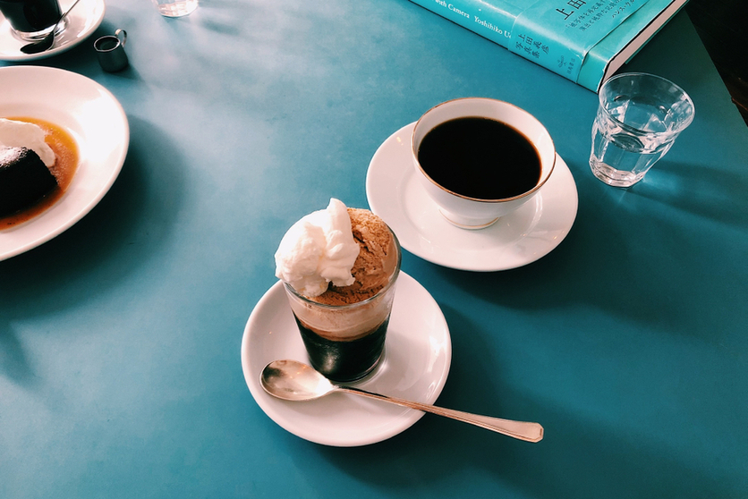 プレート　MOON COFFEE SALON MOON mica takahashi COFFEE SALON - Yotsuya Sanchome/Cafe