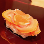 Sushi Ao - 閖上の赤貝の紐です