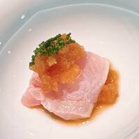 鮨 あお - 金目鯛のシャブシャブ仕立て。美しすぎる金目、アハッ（＾◇＾）