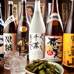 やきとん筑前屋 - 料理写真:【自慢の焼酎】 日本各地の名産が勢ぞろい。