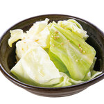 Crispy salted cabbage