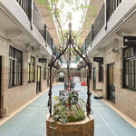 出入橋きんつば屋 - ◼️中庭がかわいい