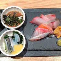 小野の離れ 博多本店 - 刺身12点盛り