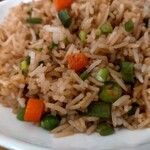 インド・ネパール料理　ヒマラヤ - 長い米でお願いしたベジタブルフライドライス＼(^o^)／