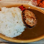 FireBurg - ハンバーグカレー大盛（無料）　980円