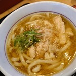 なか卯 -  小鶏塩うどん 350円(税込)