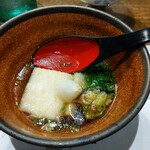 Izakaya Hokorashiya - 地豆豆腐の揚出し