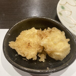 天ぷら新宿つな八 - マッシュポテトの天ぷら