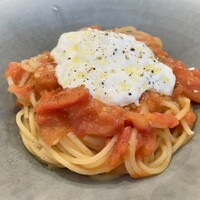 Peace - 【パスタII】ぜいたくトマトとストラッチャテッラのスパゲッティーニ