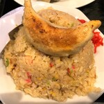 きんせい - きんせい　チャーハンに載せました、ミニチャーハンじゃないよ