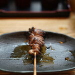 かぶと - レバ焼き塩