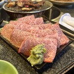 焼肉 すっきゃねん - 和牛上カルビ　塩