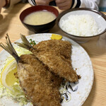 Nishiyo - アジフライ定食