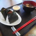 道の駅 千枚田ポケットパーク - おにぎりセット