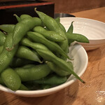 酒処 手羽家 - 枝豆
