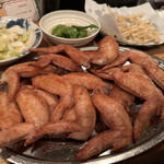 酒処 手羽家 - 手羽先　17本でした