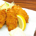 Fried oysters from Hiroshima Prefecture