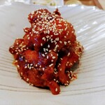 韓国家庭料理スリョン - ヤンニョムチキン ♪