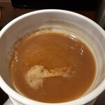 長男、ほそのたかし - つけ汁　濃厚～！　美味しいが少し甘め