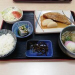 Tamba Sasayama Udon Isshin - カレイ煮付定食