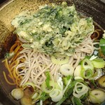 ふじ - 冷やしそば天ぷら小１個