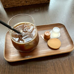 バルバルキッチンアメリ - 食後のアイスコーヒーS(¥300)