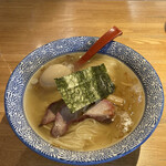 支那そば なかじま - 味玉シオ蕎麦　うす味