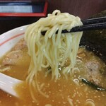 麺小屋 ここりこ - 麺上げ