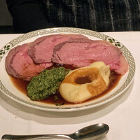 ロウリーズ・ザ・プライムリブ 恵比寿ガーデンプレイス店 - 2020/12/12 イングリッシュカット65g×3￥￥9000